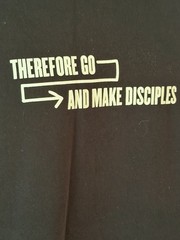 Go And Make Disciples Matthew 28:19 Christian Bible Verse T-Shirt Men’s XL