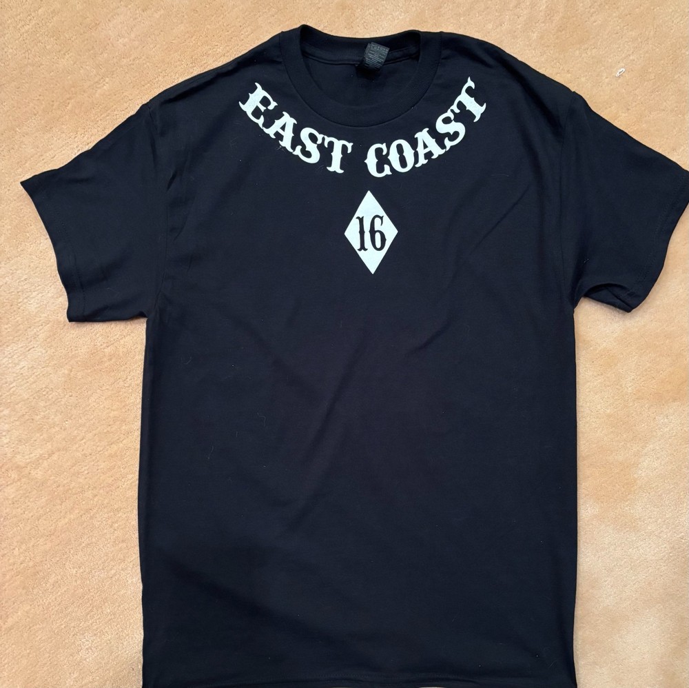 SUPPORT 16 PAGAN’S MC MOTORCYCLE CLUB EAST COAST 16 T SHIRT 2XL