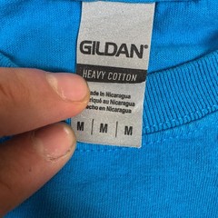 Gildan Heavy Cotton Priceless Pets Rescue Volunteer T-Shirt Blue Size M