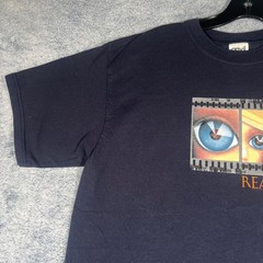 DAVID BOWIE REALITY TOUR T SHIRT MENS L LARGE ANVIL CONCERT VINTAGE RARE Y2K