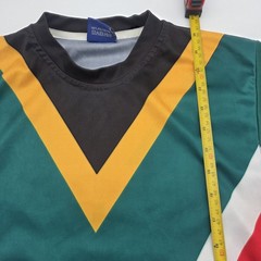 SOUTH AFRICA Flag Shirt Coat Of Arms Men’s Small Sport Vintage Jersey Full Print