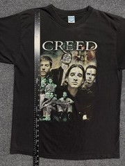Vintage 90s Creed Band Tour Tee 2002 Faded Graphic T-Shirt L