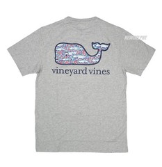 NWT Vineyard Vines Men’s Short Sleeve Pocket Crew Tee “BONEFISH IN CORAL WHALE”