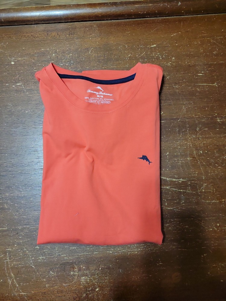 Tommy Bahama Men’s Crew-Neck T-Shirt Size M 95% Cotton 5% Spandex NWT