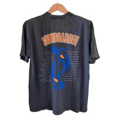 Vintage 90s Soundgarden Jesus Christ Pose Band Black RARE T-Shirt REPRINT Sz XL