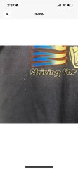 Vintage 90s Walmart smiley face t-shirt tee striving for excellence