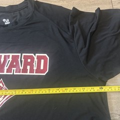 HOWARD University Badger Sport T Shirt Black Basic College School Adult XL