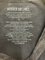 Murder Drones Cyn T-Shirt Men’s M – Black Purple Graphic Short Sleeve Crew Neck
