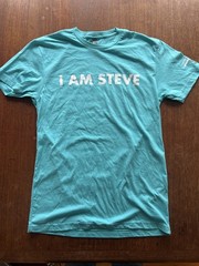 Minecraft – I AM STEVE Rare NEW Promo Film T Shirt youth Great Gift Idea Small