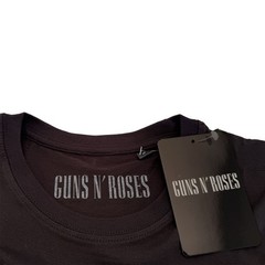 Guns N’ Roses Official Logo T-Shirt Jersey Original Black Rock T-Shirt