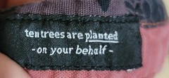 Ten Tree Mens Dark Red Button Up Shirt 100% Organic Cotton Sz Small Sustainable