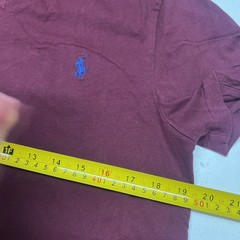 Polo Ralph Lauren Men’s V-Neck Modern Classic-Fit T-Shirt Large Burgundy