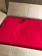 Next Level Apparel Unisex Shirt Crew Neck Blank Red T-Shirt 3900 XS Box of 72 ~
