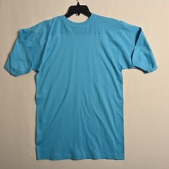 Vintage Cal Cru Columbia Blue Football T-Shirt Size L – 4330