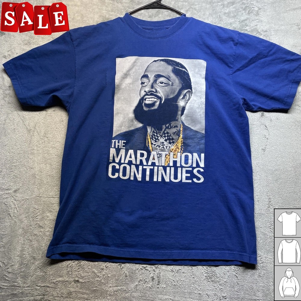 New NIPSEY HUSSLE Gift For Fans Unisex All Size T-Shirt NH320