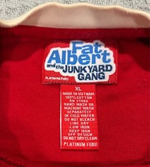 Fat Albert And The Junkyard Gang Platinum FUBU Vintage Shirt Size XL Extra Large