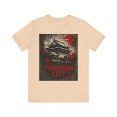 Unisex Graphic T-Shirt Forbidden City Urban Street Wear Style Travel Art Gift