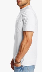 Hanes USA Men’s Beefy-T Plain Cotton Heavyweight Tee T-Shirt White 3XL NEW
