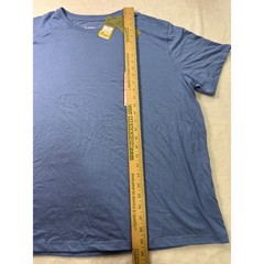 Goodfellow & Co Mens Everyday Wear Standard Fit Crew Neck T Shirt Blue XXL