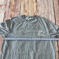 Chubbies T-shirt Mens Size Large Sky’s Out Thighs Out Gray Summer Sun Funny