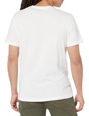 Reebok Men’s Standard Tee, White/Black Small Logo, XX-Large