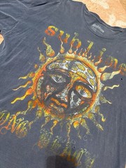 Urban Outfitters Sublime Long Beach Sun Distressed Graphic T-Shirt
