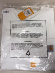 Carhartt Men’s Loose Fit Heavyweight Long-Sleeve Pocket T-Shirt TK0126 Size S