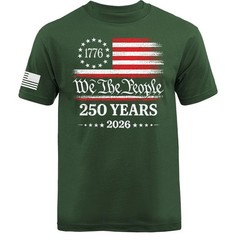We The People 250 Years T-Shirt America 250th Anniversary 1776 2026 Graphic Tee