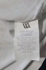 VRST Men’s Essential Pocket Tee Size Small- White