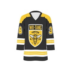 Wu-Tang Unisex V-neck Hockey Jersey