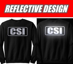 CSI sweatshirt with REFLECTIVE LOGO, SWAT team