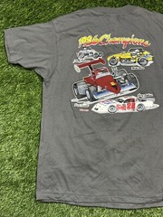 Skoal Bandit Copper World 1986 Champions Stock Car Racing T-Shirt Men’s L USA