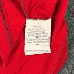 Champion Vapor Cotton Double Dry Shirt Mens XL T-Shirt Red Athletic Short Sleeve