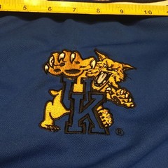 Blue Colosseum Kentucky Wildcats NCAA Basketball Jersey Uniform Size XL Vintage