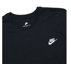 Nike Men’s Sportswear Club T-Shirt Black/White AR4997-013 k
