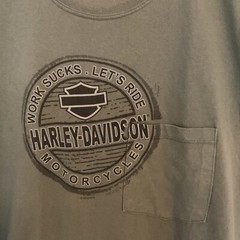 Rare 2010 Harley Davidson Work Sucks Let’s Ride Valley Forge PA T Shirt XL USA