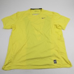 Nike Pro Hypercool Short Sleeve Shirt Men’s Yellow Used L