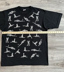 RARE Vintage Fashion Victim Skeleton Made In USA 1990 Men’s XL/L