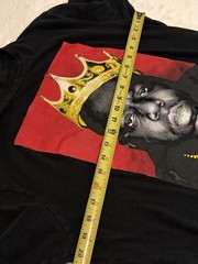 Brooklyn Mint Notorious BIG Crown Graphic T-Shirt Black Size L Lot 105