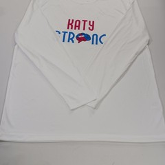 Sport-Tek ST350LS Katy Strong Men XL White Long Sleeve PosiCharge Competitor Tee