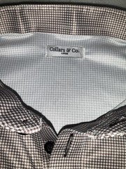 Collars & Co Men’s Large Brown Golf Polo Performance Stretch Moisture Control