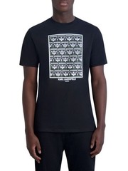 Karl Lagerfeld Paris Logo Graphic T-Shirt Men’s Small Black Multiplied Kocktail