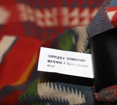 RRL Southwestern Pocket Tee T-Shirt Aztec NWOT Crewneck Short Sleeve Men Large