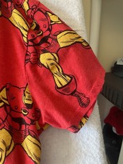 Iron Man Marvel Comics T-Shirt Men’s SZ 2XL Red Short Sleeve Cotton Poly Blend
