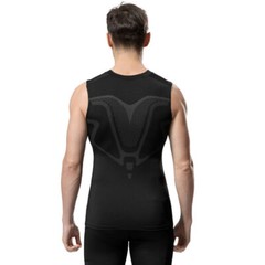 Men’s New Vitaboost Compression Shirt Version Ionic Shaping Sleeveless Vest