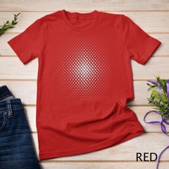 Geometric abstract halftone dots gradient pattern design. T-Shirt Unisex T-shirt