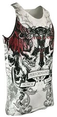 Xtreme Couture by Affliction Men’s Tank Top Shirt Carnivore Skull Biker S-3XL