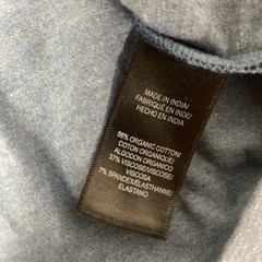 KENNETH COLE Men’s Organic Cotton Blend Crewneck T-Shirt XL BLUE Comfort Stretch