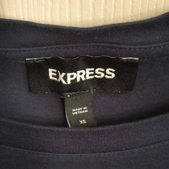 Men’s Dark Blue Express T Shirt size XS