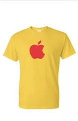 New Apple Logo T Shirt Apple New Shirt Unisex S-XL Sizes 9-Colors Cotton T-Shirt